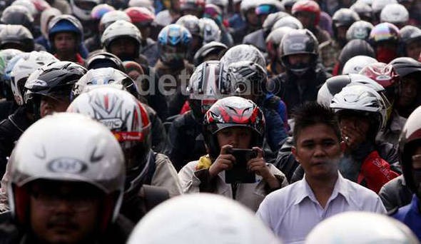 Motor Dilarang Melintas di HI, Khusus Patwal dan Polantas Masih Boleh