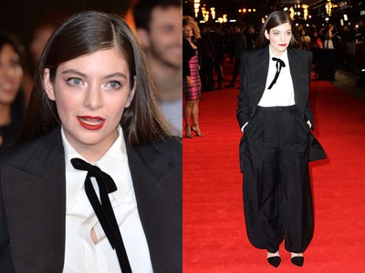 Lorde Tampil Boyish di Premiere The Hunger Games