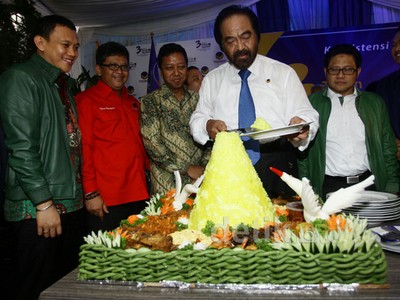 NasDem Rayakan Ultah ke-3