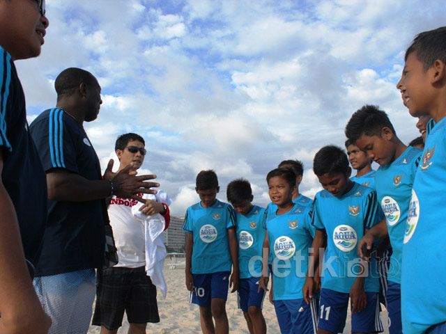 Sebelum Tanding, 'Garuda Cilik' Nikmati Dulu Rio de Janeiro