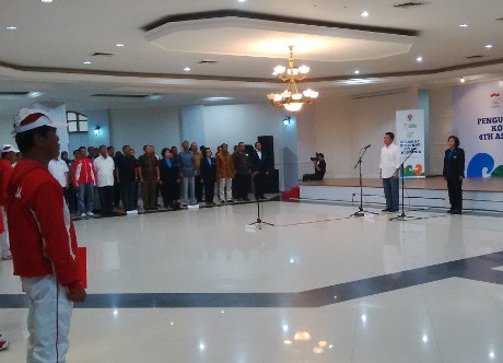 Lepas Rombongan ABG 2014, Menpora: Cari Prestasi dan Teman Sebanyak Mungkin