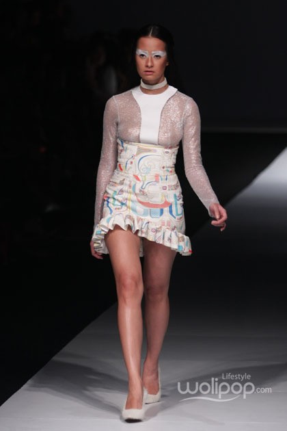 Rosalyn Citta Indonesia Fashion Forward. Jakarta Fashion Week 2015 at  Senayan City. Jakarta. [Foto: Mohammad Abduh/Wolipop]