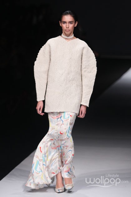 Rosalyn Citta Indonesia Fashion Forward. Jakarta Fashion Week 2015 at  Senayan City. Jakarta. [Foto: Mohammad Abduh/Wolipop]
