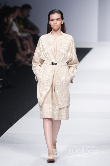 Sapto Djojokartiko Indonesia Fashion Forward. Jakarta Fashion Week 2015 at Senayan City. Jakarta. [Foto: Mohammad Abduh/Wolipop]