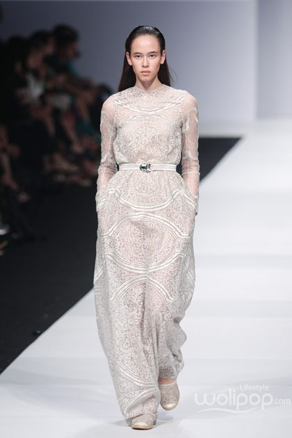 Sapto Djojokartiko Indonesia Fashion Forward. Jakarta Fashion Week 2015 at Senayan City. Jakarta. [Foto: Mohammad Abduh/Wolipop]