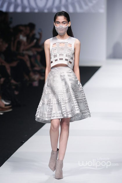 Tex Saverio Indonesia Fashion Forward.  Jakarta Fashion Week 2015 at Senayan City. Jakarta. [Foto: Mohammad Abduh/Wolipop]