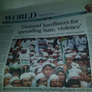 FPI Vs Ahok Jadi Sorotan Media di Singapura