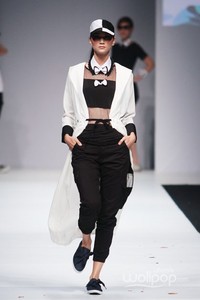 Pevita Pearce X Afgan Grazia Jakarta Fashion Week 2015 at Senayan City. Jakarta. [Foto: Mohammad Abduh/Wolipop]