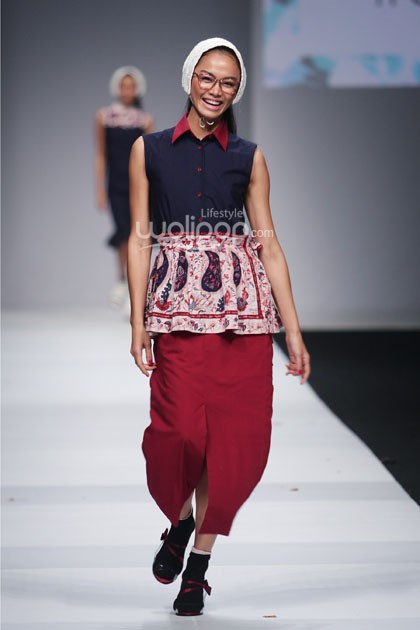 Iwet Ramadhan X Andien Grazia. Jakarta Fashion Week 2015 at Senayan City. Jakarta. [Foto: Mohammad Abduh/Wolipop]