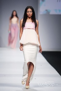 Olivia Jensen X Acha Septiasa Grazia. Jakarta Fashion Week 2015 at Senayan City. Jakarta. [Foto: Mohammad Abduh/Wolipop]