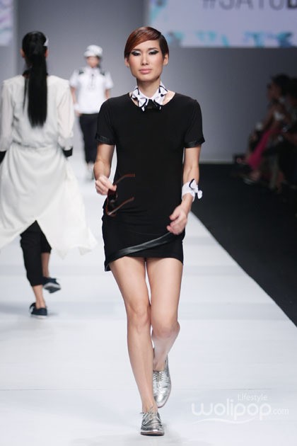 Pevita Pearce X Afgan Grazia Jakarta Fashion Week 2015 at Senayan City. Jakarta. [Foto: Mohammad Abduh/Wolipop]