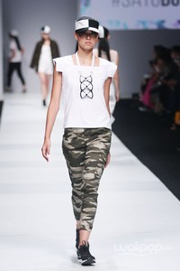 Pevita Pearce X Afgan Grazia Jakarta Fashion Week 2015 at Senayan City. Jakarta. [Foto: Mohammad Abduh/Wolipop]