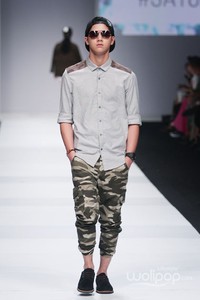 Pevita Pearce X Afgan Grazia Jakarta Fashion Week 2015 at Senayan City. Jakarta. [Foto: Mohammad Abduh/Wolipop]