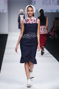 Iwet Ramadhan X Andien Grazia. Jakarta Fashion Week 2015 at Senayan City. Jakarta. [Foto: Mohammad Abduh/Wolipop]