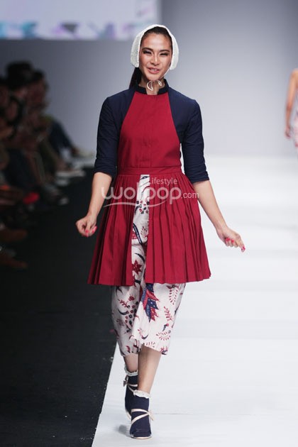 Iwet Ramadhan X Andien Grazia. Jakarta Fashion Week 2015 at Senayan City. Jakarta. [Foto: Mohammad Abduh/Wolipop]