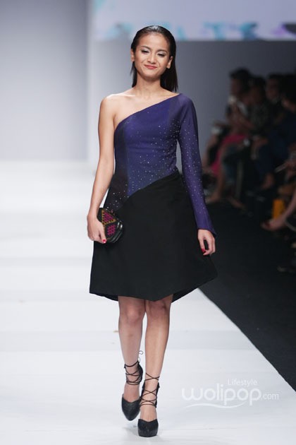 Olivia Jensen X Acha Septiasa Grazia. Jakarta Fashion Week 2015 at Senayan City. Jakarta. [Foto: Mohammad Abduh/Wolipop]