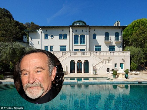 Mengintip Rumah Peninggalan Robin Williams Senilai Rp 364 M