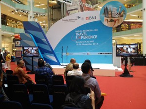 Cari Ide Liburan di Garuda-BNI Travel Experience, Gandaria City
