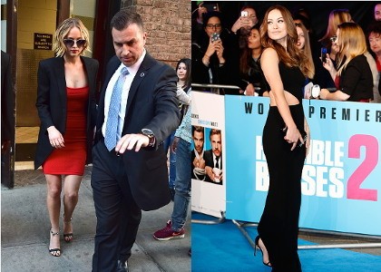 Sexy in Red Jennifer Lawrence, Olivia Wilde Cantik Serba Hitam