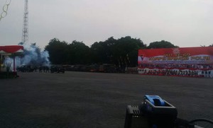 Seru! Lihat Brimob Unjuk Kebolehan Lumpuhkan Teroris
