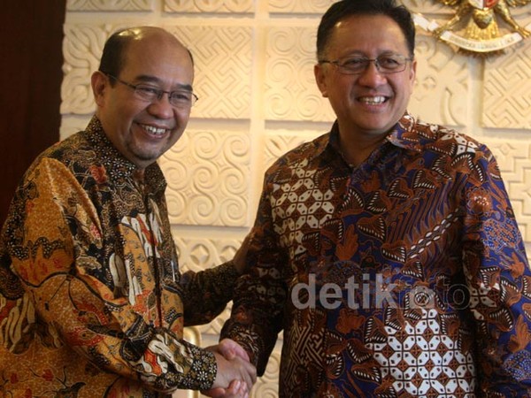 Ketua BPK Bertemu Irman Gusman