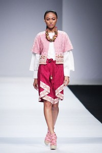 Danny Satriadi Ikatan Perancang Mode Indonesia. Jakarta Fashion Week 2015 at Senayan City. Jakarta. [Foto: Mohammad Abduh/Wolipop]