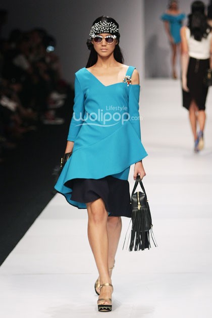 Disaya Tui by Disaya Sorakraikitikul.  Jakarta Fashion Week 2015 at Senayan City. Jakarta. [Foto: Mohammad Abduh/Wolipop]