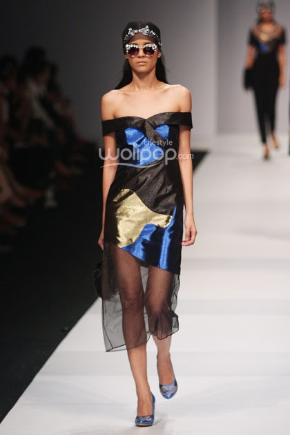 Disaya Tui by Disaya Sorakraikitikul.  Jakarta Fashion Week 2015 at Senayan City. Jakarta. [Foto: Mohammad Abduh/Wolipop]