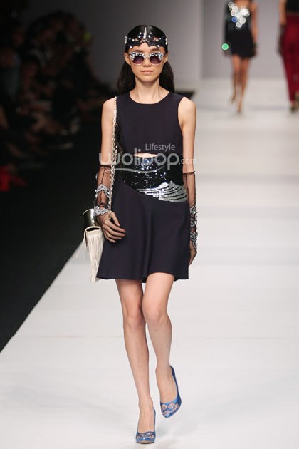 Disaya Tui by Disaya Sorakraikitikul.  Jakarta Fashion Week 2015 at Senayan City. Jakarta. [Foto: Mohammad Abduh/Wolipop]