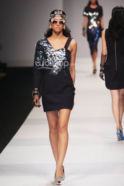 Disaya Tui by Disaya Sorakraikitikul.  Jakarta Fashion Week 2015 at Senayan City. Jakarta. [Foto: Mohammad Abduh/Wolipop]