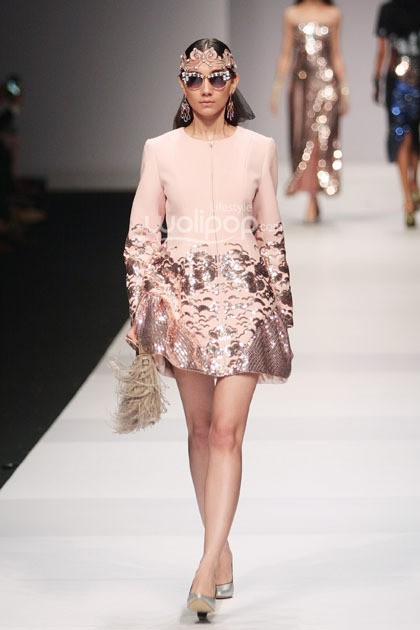 Disaya Tui by Disaya Sorakraikitikul.  Jakarta Fashion Week 2015 at Senayan City. Jakarta. [Foto: Mohammad Abduh/Wolipop]