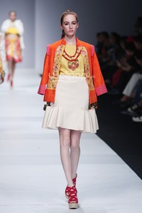 Danny Satriadi Ikatan Perancang Mode Indonesia. Jakarta Fashion Week 2015 at Senayan City. Jakarta. [Foto: Mohammad Abduh/Wolipop]