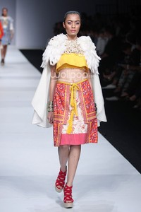 Danny Satriadi Ikatan Perancang Mode Indonesia. Jakarta Fashion Week 2015 at Senayan City. Jakarta. [Foto: Mohammad Abduh/Wolipop]