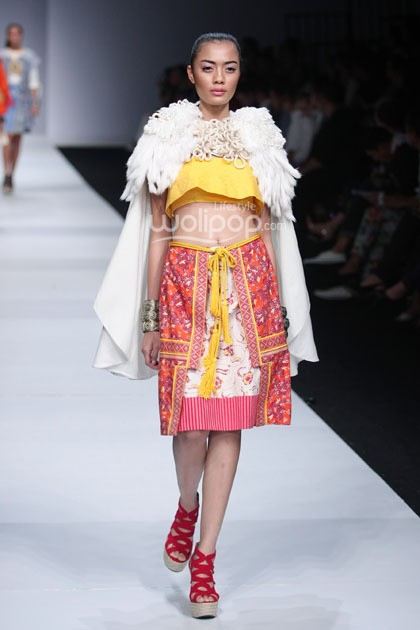 Danny Satriadi Ikatan Perancang Mode Indonesia. Jakarta Fashion Week 2015 at Senayan City. Jakarta. [Foto: Mohammad Abduh/Wolipop]