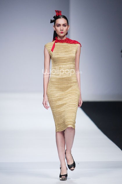 Stephanus Hamy chic and clean Jakarta Fashion Week 2015 at Senayan City. Jakarta. [Foto: Mohammad Abduh/Wolipop]