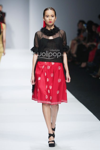 Stephanus Hamy chic and clean Jakarta Fashion Week 2015 at Senayan City. Jakarta. [Foto: Mohammad Abduh/Wolipop]