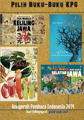 Buku Terbitan KPG Masuk Shortlist Anugerah Pembaca Indonesia 2014