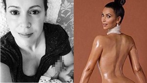 Kenapa Foto Ibu Menyusui Diserang, Tapi Foto Bokong Kim Kardashian Dipuji?