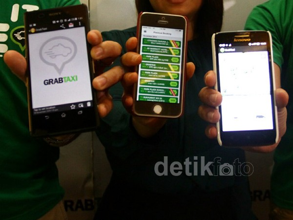 Aplikasi Grab Taxi Manjakan Pengguna Taksi
