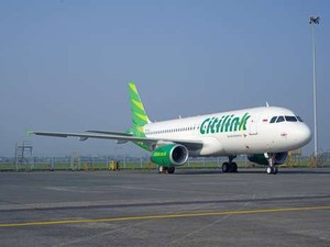 Rute Baru Citilink, Surabaya-Palembang-Padang Resmi Beroperasi