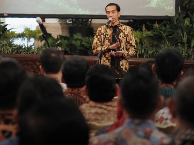 Jokowi Terima Peserta Didik Lemhanas