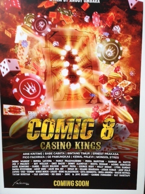 20 Stand Up Comedian Hadir di Comic 8: Casino Kings