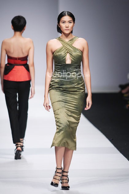 Yosafat Dwi Kurniawan Korean Cultural. Indonesia Fashion Forward. Jakarta Fashion Week 2015 at Senayan City. Jakarta. [Foto: Mohammad Abduh/Wolipop]