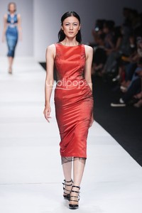 Yosafat Dwi Kurniawan Korean Cultural. Indonesia Fashion Forward. Jakarta Fashion Week 2015 at Senayan City. Jakarta. [Foto: Mohammad Abduh/Wolipop]