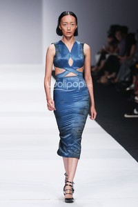 Yosafat Dwi Kurniawan Korean Cultural. Indonesia Fashion Forward. Jakarta Fashion Week 2015 at Senayan City. Jakarta. [Foto: Mohammad Abduh/Wolipop]