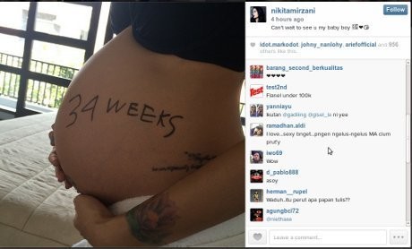 Si Imut Ini Sudah Eksis Sejak di Dalam Kandungan