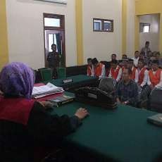 13 Penyidik Polres Mojokerto Dihadirkan dalam Sidang Sebagai Saksi