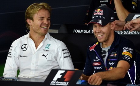 Hadapi Seri Penentu, Rosberg Disemangati Vettel yang Pernah Alami Situasi Serupa