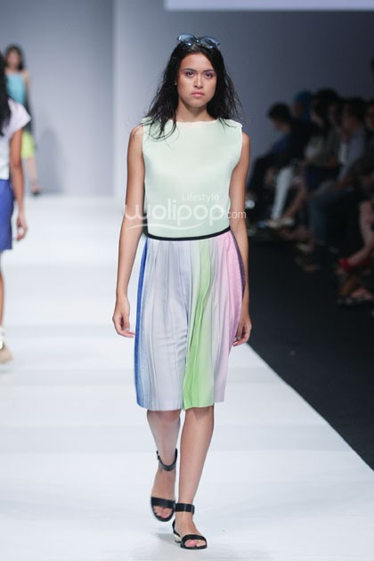 Kitty Joseph London BRITISH COUNCIL. Jakarta Fashion Week 2015 at Senayan City. Jakarta. [Foto: Mohammad Abduh/Wolipop]