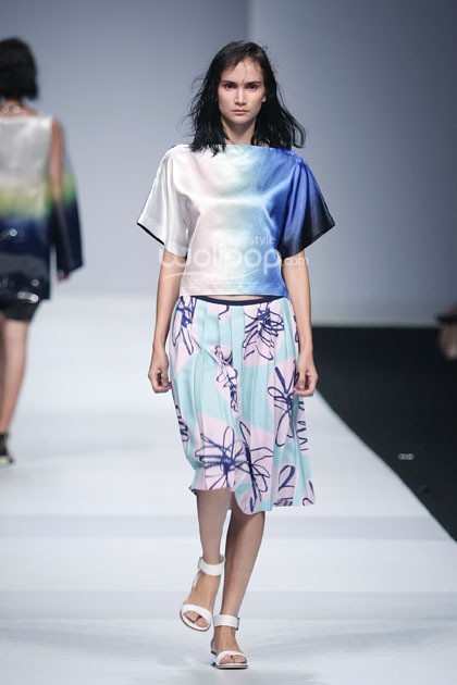 Kitty Joseph London BRITISH COUNCIL. Jakarta Fashion Week 2015 at Senayan City. Jakarta. [Foto: Mohammad Abduh/Wolipop]